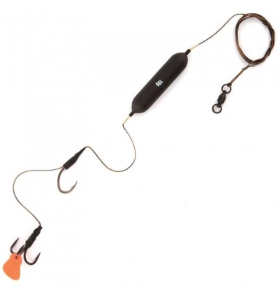 Montura Pentru Somn Fox Rage Cat Subfloat Lite Powerpoint Single & Treble Hook Rig 128cm 80kg