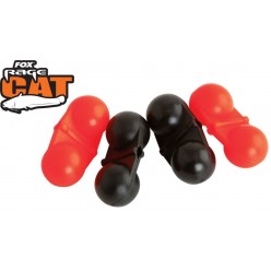 Bilute Fox Rage Cat Rig Rattles (red/black) 4buc/plic