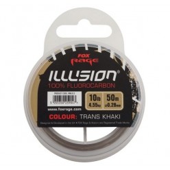 Fir Fluorocarbon Fox Rage Illusion Soft Trans Khaki 50m