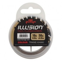 Fir Fluorocarbon Fox Rage Illusion Soft Trans Khaki 50m