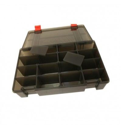 Cutie Pentru Accesorii Fox Rage Stack'n Store Medium Shallow 16 Compartimente 28x22x4cm