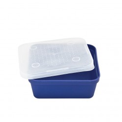 Cutie momeala vie Baracuda G011 albastru/alb