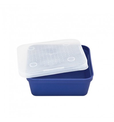 Cutie momeala vie Baracuda G011 albastru/alb