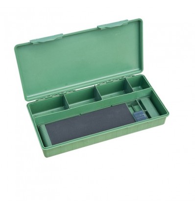 Cutie pescar Baracuda Carp Box 006 340x160x60 mm verde