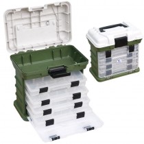 Cutie pescar Baracuda A013 270x160x260 mm verde/alb