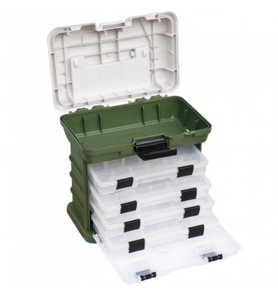 Cutie pescar Baracuda A013 270x160x260 mm verde/alb