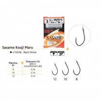 Ace legate Sasame Koaji Maru black nickel 10bucati