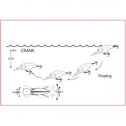 Vobler Cormoran Cor F12 4cm 4.2g Carp 2