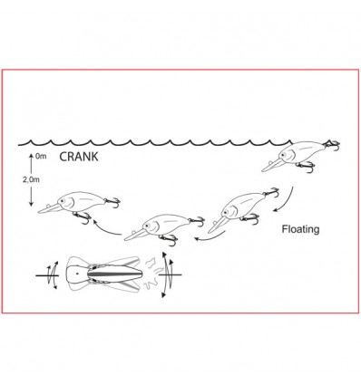 Vobler Cormoran Cor F12 4cm 4.2g Carp