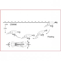Vobler Cormoran Cor F12 4cm 4.2g Carp Vobler Cormoran Cor F12 4cm 4.2g Carp