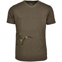 Blaser Tricou Logo V Sand