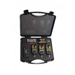 Set 4 Avertizori cu Statie EastShark Crapro Camouflage TLI-22 (4+1)