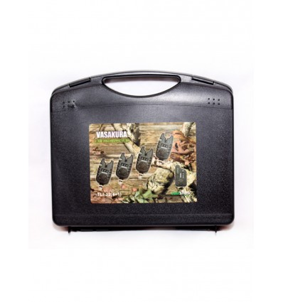 Set 4 Avertizori cu Statie EastShark Crapro Camouflage TLI-22 (4+1)
