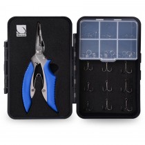 Kit Mustad Finesse Perch/trout Cu Cleste Pentru Inele + Accesorii