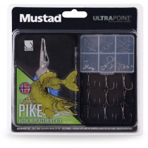 Kit Mustad Finesse Pike Cu Cleste Pentru Inele + Accesorii Kit Mustad Finesse Pike Cu Cleste Pentru Inele + Accesorii