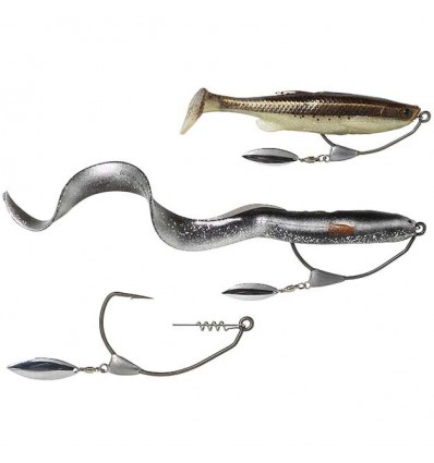 Savage Gear Carlig Offset Ewg 3bucati/plic