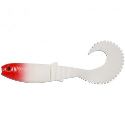 Grub Savage Gear Cannibal Curl Tail Red Head 10cm 5g 4buc