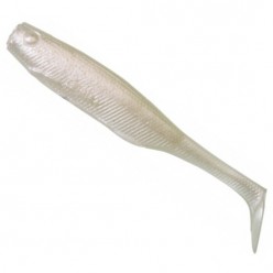 Shad Sensas Soft Bait Gunki Peps 7cm White Flash 7buc