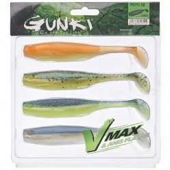 Shaduri Sensas Soft Bait Gunki Peps Clear Water Kit Ii 7cm 4buc