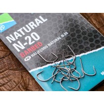 Carlige Preston Natural N-20 Hooks 15buc/plic