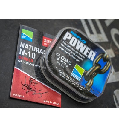 Carlige Preston Natural N-10 Hooks 15buc/plic