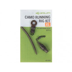 Kit montura culisanta Korum Camo Running Rig 4buc/plic