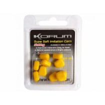 Porumb artificial galben Korum Supa Soft Corn 10buc Galben