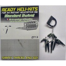 Kit conector Korum Ready Heli-Kits Standard Swivel 5buc