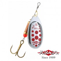 Rotativa Mikado Focus Nr.2 4g Silver 10 Rotativa Mikado Focus Nr.2 4g Silver 10