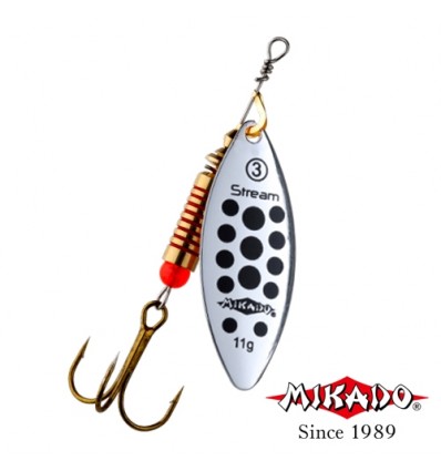 Rotativa Mikado Stream Nr.1 4g Silver 11