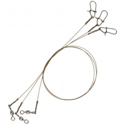 Savage Gear Struna Raw49 Uncoated Trace 20cm 0.27mm 7kg 3buc/pl