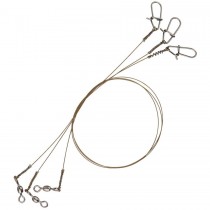 Savage Gear Struna Raw49 Uncoated Trace 20cm 0.27mm 7kg 3buc/pl