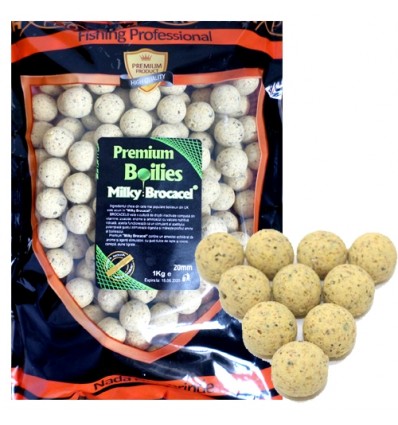 Boilies Premium Milky B 20mm 1kg