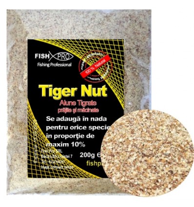 Tiger Nut Alune Tigrate Prajite Si Macinate Fish Pro 200g