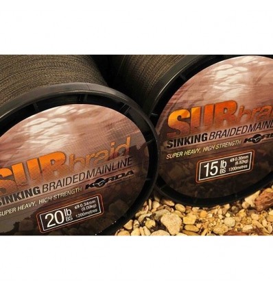 Korda Fir Textil Sub Braid Sinking 450m