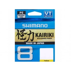 Fir Shimano Kairiki 8 Braided Line 150m Yellow