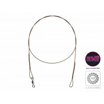 Strun? din o?el cu vârtej Delphin BOMB 49 fibre 2buc 50cm 11kg