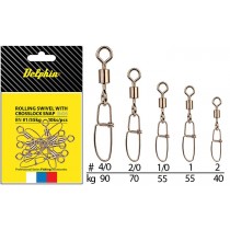 Agrafe rapide Crosslock Delphin 10buc BN