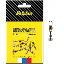 Agraf? rapid? cu sistem Interlock Delphin 10buc BN