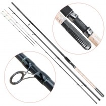 Lanseta fibra de carbon Baracuda Dynasty Feeder Plus 360MH A 60-120 g