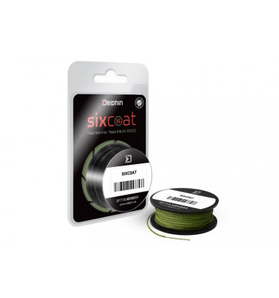 Fir Skin Line Delphin SIXCOAT grass 25LBS