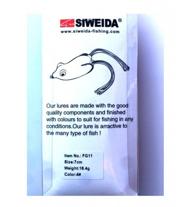 Vobler Siweida Fg11-4 Broasca 7cm 16.4gr
