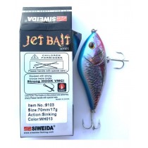 Vobler Siweida Jet Bait 9103-wh013 70mm 17gr Vobler Siweida Jet Bait 9103-wh013 70mm 17gr