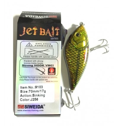 Vobler Siweida Jet Bait 9013-j256 70mm 17gr
