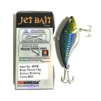 Vobler Siweida Jet Bait 9058-b02 70mm 15gr Vobler Siweida Jet Bait 9058-b02 70mm 15gr
