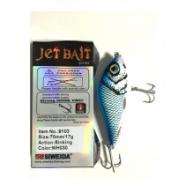 Vobler Siweida Jet Bait 9103-wh030 70mm 17gr Vobler Siweida Jet Bait 9103-wh030 70mm 17gr