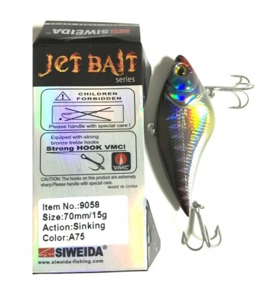 Vobler Siweida Jet Bait 9058-a75 70mm 15gr