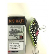 Vobler Siweida Jet Bait 9103-wh037 70mm 17gr Vobler Siweida Jet Bait 9103-wh037 70mm 17gr