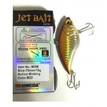 Vobler Siweida Jet Bait 9058-b22 70mm 15gr Vobler Siweida Jet Bait 9058-b22 70mm 15gr