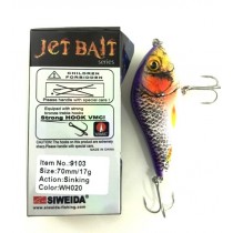 Vobler Siweida Jet Bait 9103-wh020 70mm 17gr Vobler Siweida Jet Bait 9103-wh020 70mm 17gr